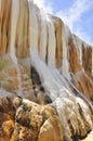 Hot springs cascade in Guelma, Algeria Royalty Free Stock Photo
